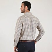 Camisa casual Yale Regular Fit Manga larga 7780 Coral