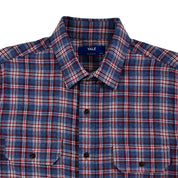 Camisa Yale Para Caballero Manga Larga Regular Fit 8199 Azul Plumbago
