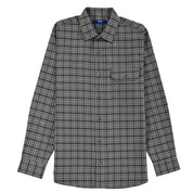 Camisa Yale Para Caballero Manga Larga Regular Fit 7912 Gris Oxford