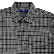 Camisa Yale Para Caballero Manga Larga Regular Fit 7912 Gris Oxford