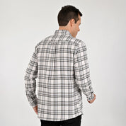 Camisa Yale Para Caballero Manga Larga Regular Fit 8039 Beige