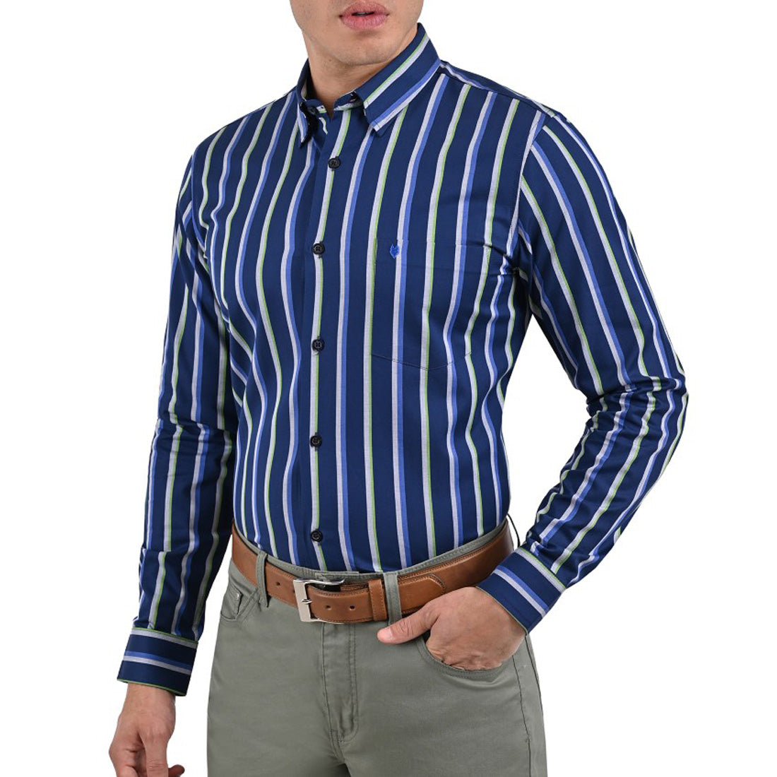 Camisa Yale Manga Larga Slim Fit  2631.