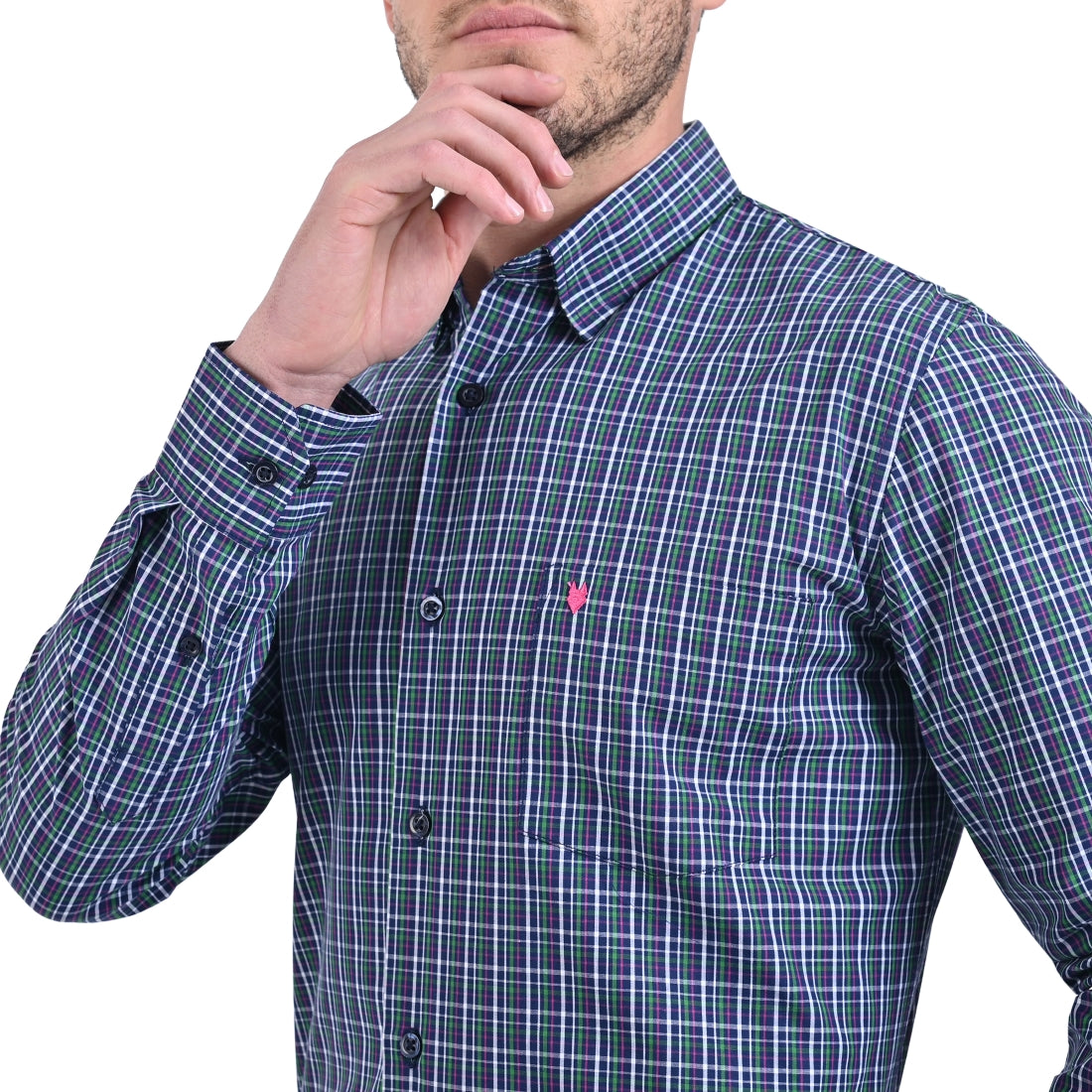 Camisa Yale Manga Larga Slim Fit  3605.