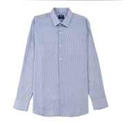 Camisa Yale Para Caballero Manga Larga Regular Fit 7929 Azul
