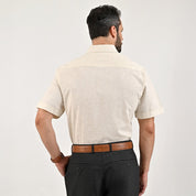 Camisa casual Yale Regular Fit Manga corta 2833 Arena