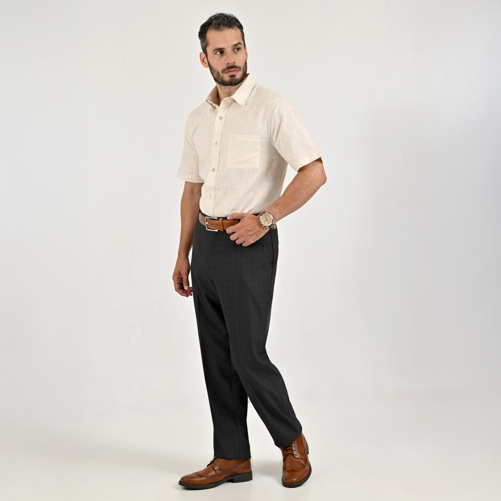Camisa casual Yale Regular Fit Manga corta 2833 Arena