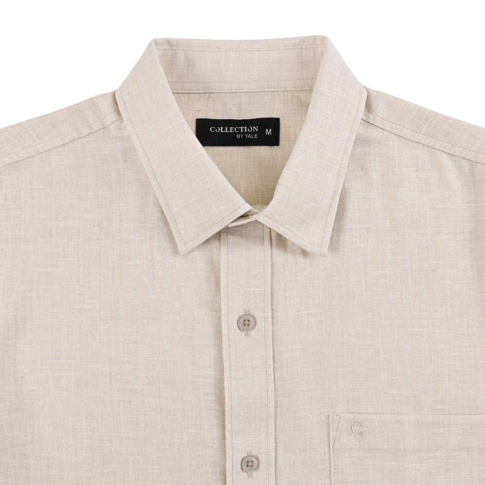Camisa casual Yale Regular Fit Manga corta 2833 Arena