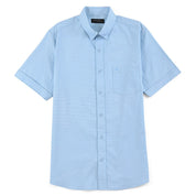 Camisa casual Yale Regular Fit Manga corta 7559 Azul Turqueza