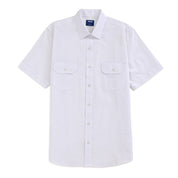 Camisa Yale Para Caballero Manga Larga Regular Fit 8044 Blanco