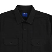 Camisa Yale Para Caballero Manga Larga Regular Fit 8044 Negro