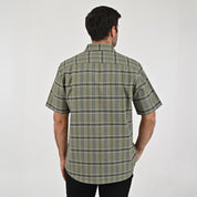 Camisa Yale Para Caballero Manga Larga Regular Fit 8047 Verde Militar
