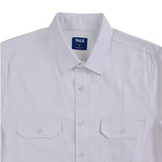 Camisa Yale Para Caballero Manga Larga Regular Fit 8073 Blanco