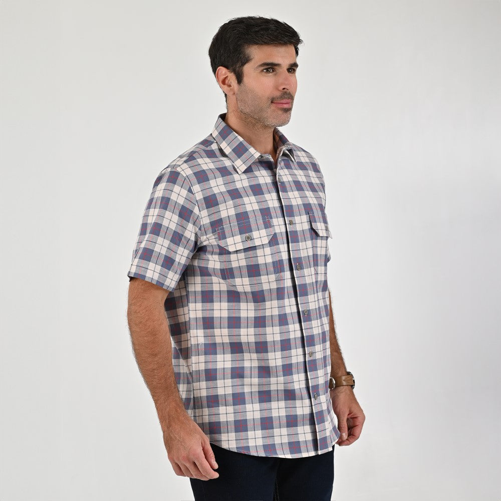 Camisa Yale Para Caballero Manga Larga Regular Fit 8211 Azul Acero