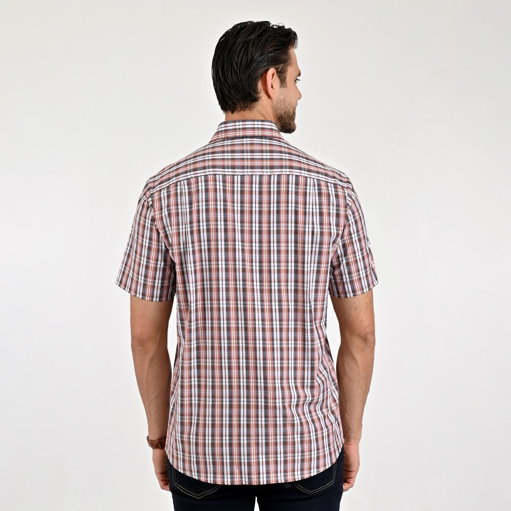 Camisa Yale Para Caballero Manga Larga Regular Fit 8212 Rosa