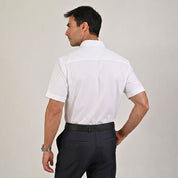 Camisa casual Yale Regular Fit Manga corta 3541 Blanco