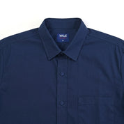 Camisa casual Yale Regular Fit Manga corta 7298 Azul