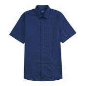 Camisa casual Yale Regular Fit Manga corta 7298 Azul
