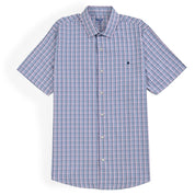 Camisa Yale Para Caballero Manga Corta Regular Fit 2153 Rosa