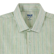 Camisa Yale Para Caballero Manga Corta Regular Fit 2185 Verde