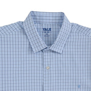 Camisa Yale Para Caballero Manga Corta Regular Fit 2213 Azul