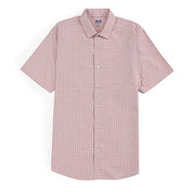 Camisa Yale Para Caballero Manga Corta Regular Fit 2213 Rojo