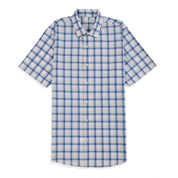 Camisa Yale Para Caballero Manga Corta Regular Fit 2588 Gris Acero