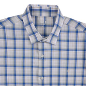 Camisa Yale Para Caballero Manga Corta Regular Fit 2588 Gris Acero