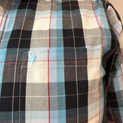 Camisa casual Yale Regular Fit Manga corta 7749 Azul