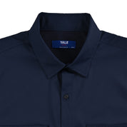 Camisa Pesquera Para Caballero Manga Corta Regular Fit 5536 Azul Marino