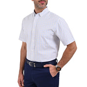 Camisa Yale  Manga Corta Regular Fit 2172 Amarillo