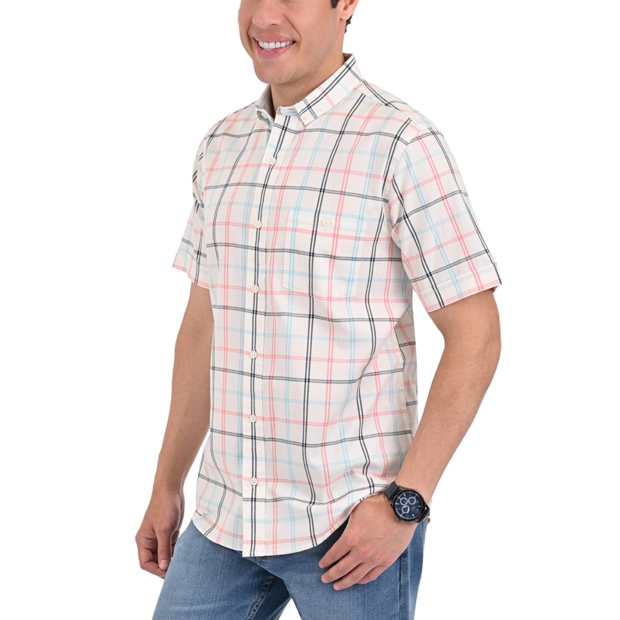 Camisa Yale Manga Corta Regular Fit 3880