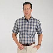 Camisa Yale Para Caballero Manga Larga Regular Fit 8210 Arena