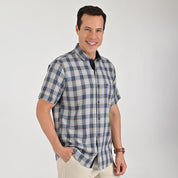 Camisa Yale Para Caballero Manga Larga Regular Fit 8210 Arena