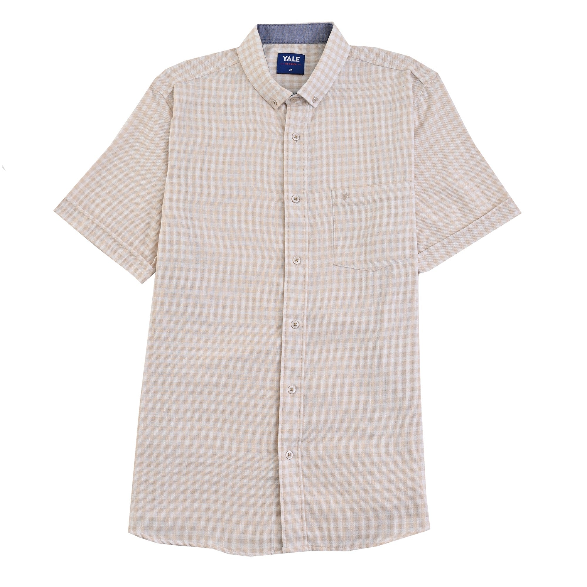 Camisa Yale Manga Corta Regular Fit 3874