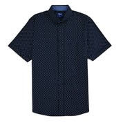Camisa Yale Para Caballero Manga Larga Regular Fit 8084 Azul Marino