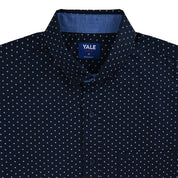 Camisa Yale Para Caballero Manga Larga Regular Fit 8084 Azul Marino