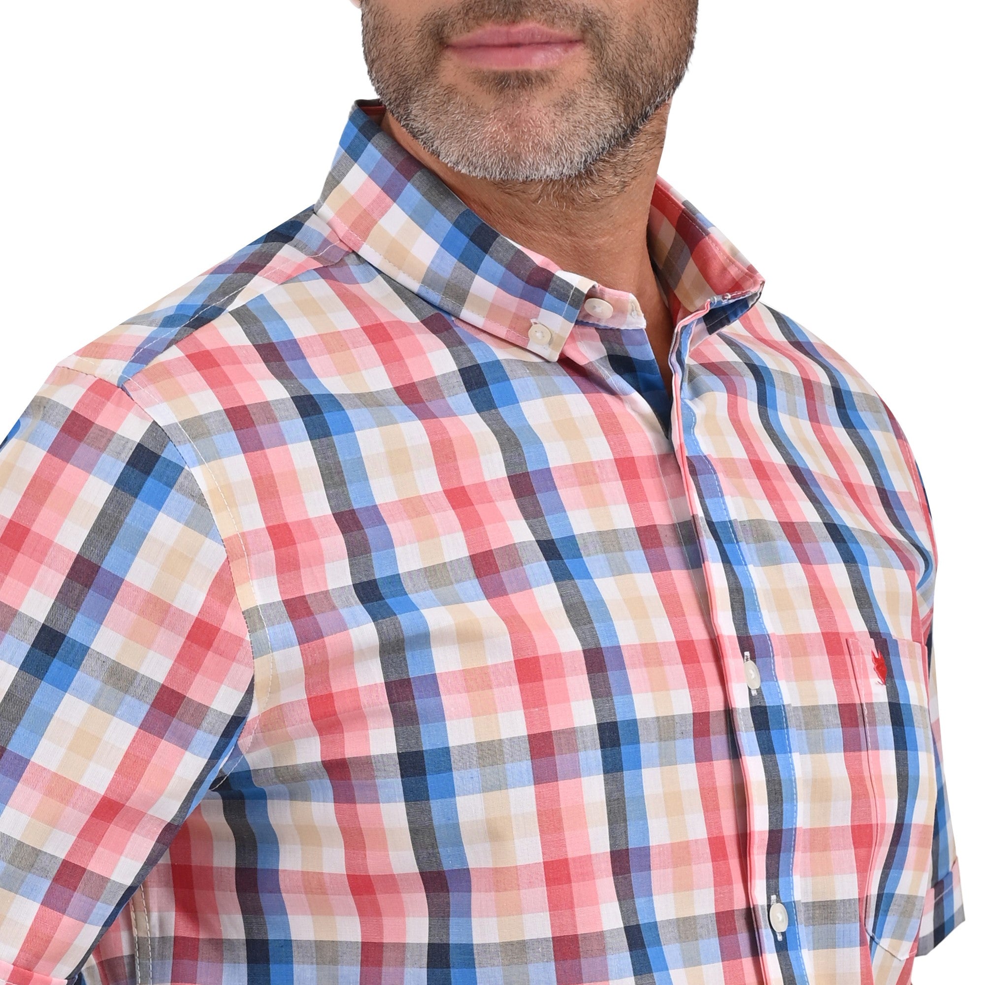 Camisa Yale Manga Corta Regular Fit 3829