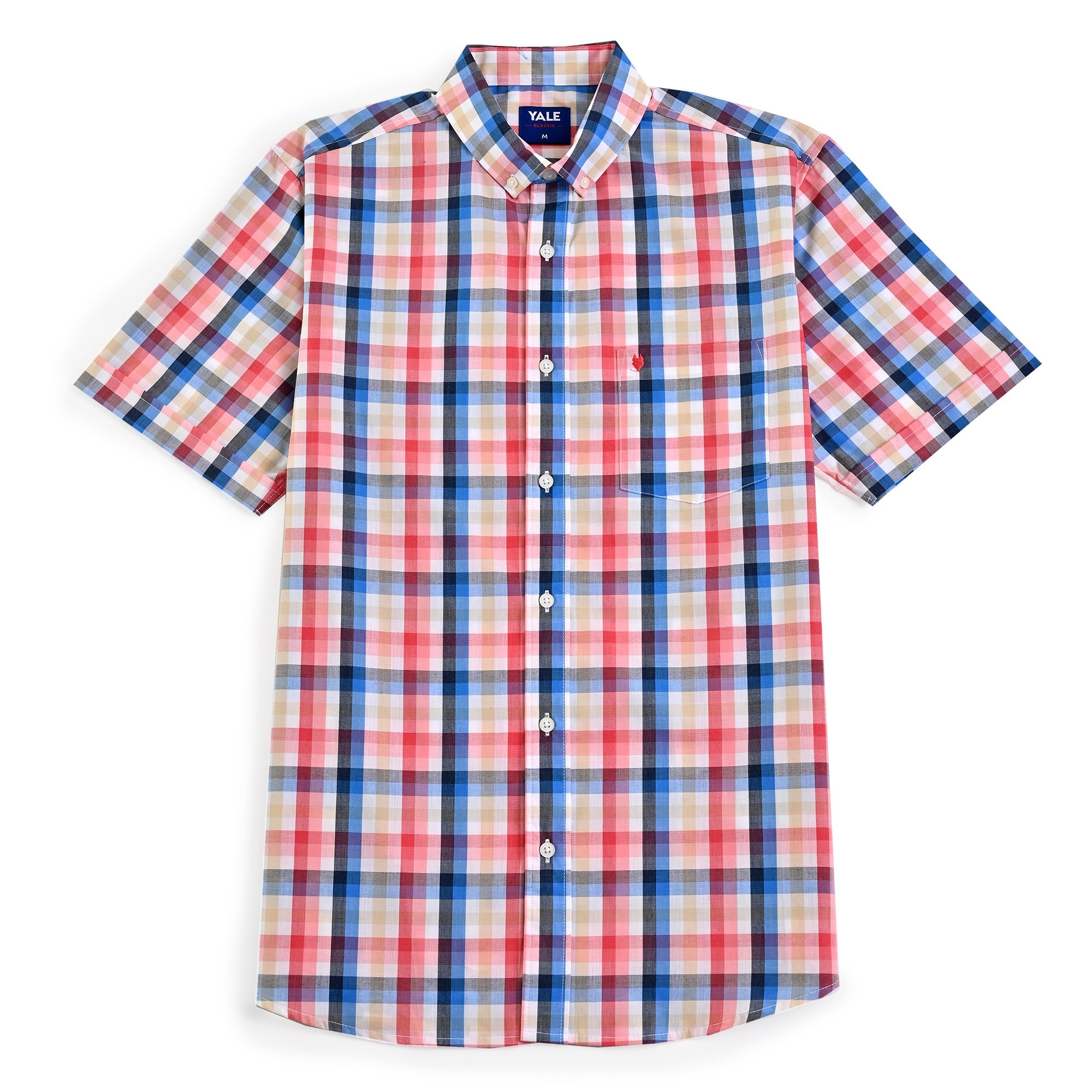 Camisa Yale Manga Corta Regular Fit 3829