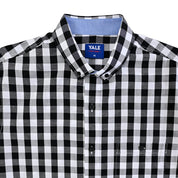 Camisa casual Yale Regular Fit Manga corta 7762 Negro