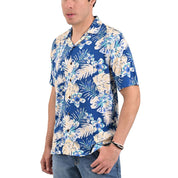 Camisa Yale Manga Corta Regular Fit Cuello Cubano 3840