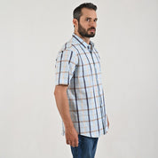 Camisa casual Yale Regular Fit Manga corta 7747 Verde