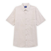 Camisa casual Yale Regular Fit Manga corta 7756 Beige
