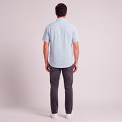 Camisa casual Yale Regular Fit Manga corta 7763 Verde