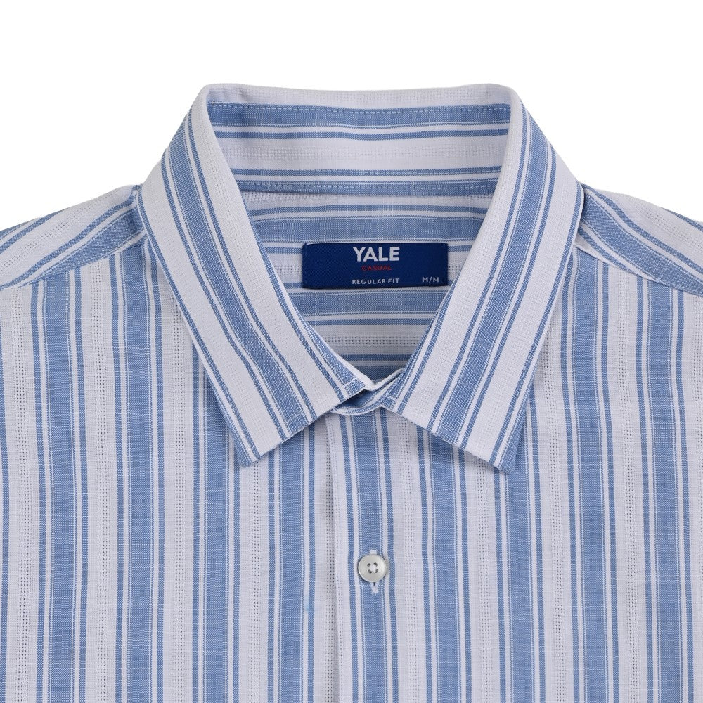 Camisa Yale Para Caballero Manga Corta Regular Fit 8206 Rosa