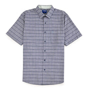 Camisa casual Yale Regular Fit Manga corta 7775 Azul marino entintado