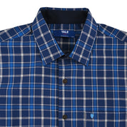 Camisa Yale Para Caballero Manga Corta Regular Fit 8201 Azul Marino
