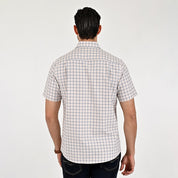 Camisa Yale Para Caballero Manga Corta Regular Fit 8209 Arena