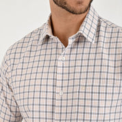 Camisa Yale Para Caballero Manga Corta Regular Fit 8209 Arena