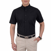 Camisa Casual Yale Manga Corta Lisa Regular Fit 2202