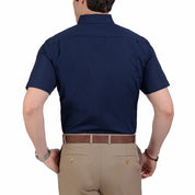 Camisa Casual Yale Manga Corta Lisa Regular Fit 2202